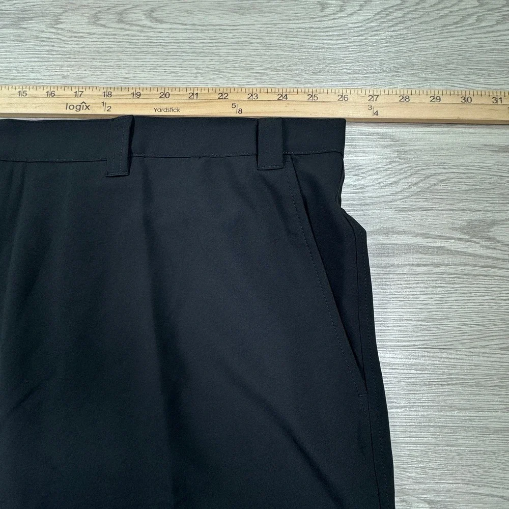PGA Tour Men's Golf Shorts Pro Series Black Size 52 Moisture Wicking Stretch NWT